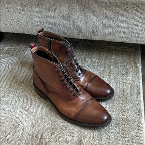 Steve Madden Men's Brown Leather Boots